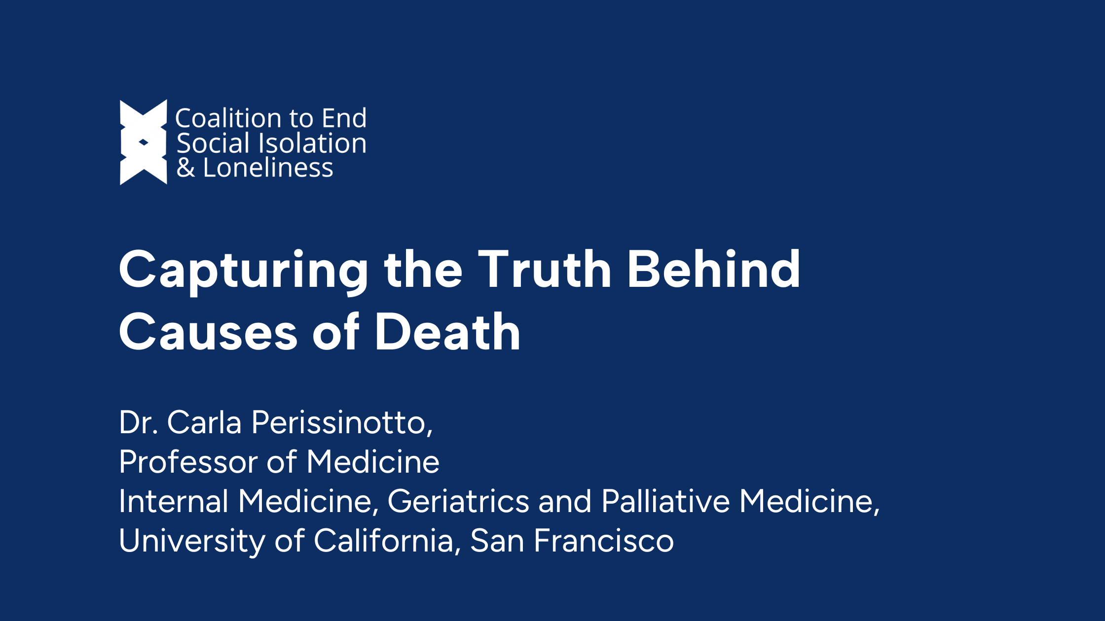 Capturing the Truth Behind Causes of Death