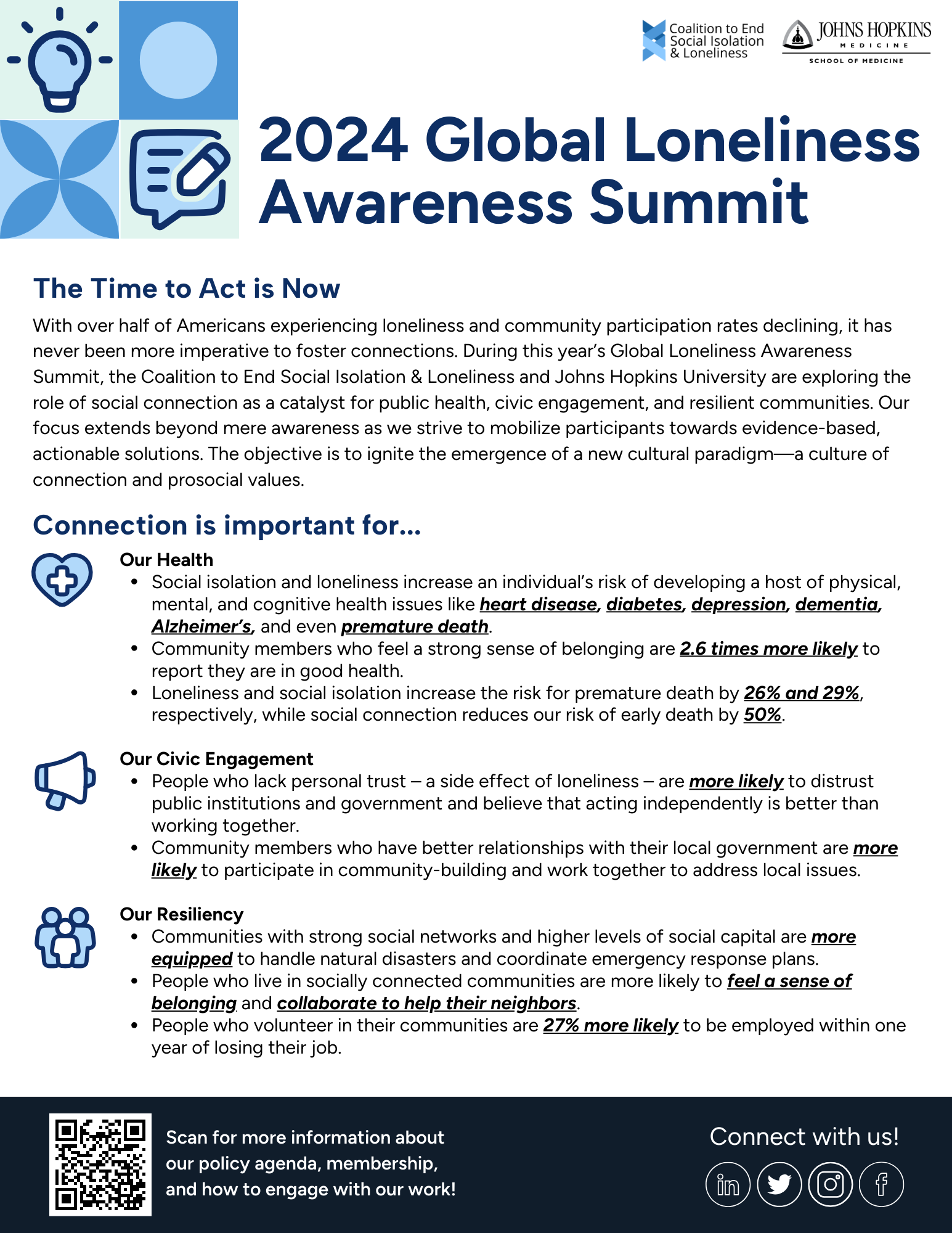 Protected: 2024 Global Loneliness Awareness Summit Leave Behind
