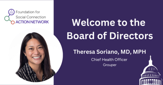 Welcome Dr. Theresa Soriano to the Board of Directors!